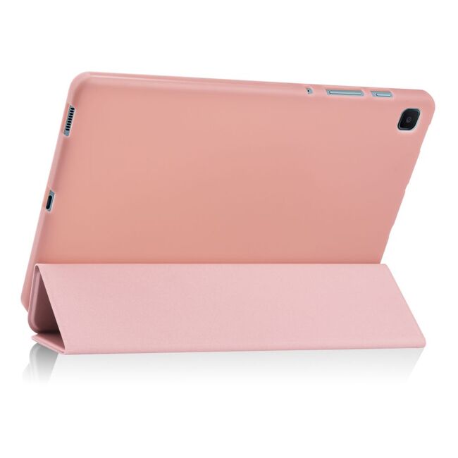 Husa  Smartcase” 2” Galaxy Tab S6 Lite 10.4 P610 P615  tri-fold, Rose-Gold