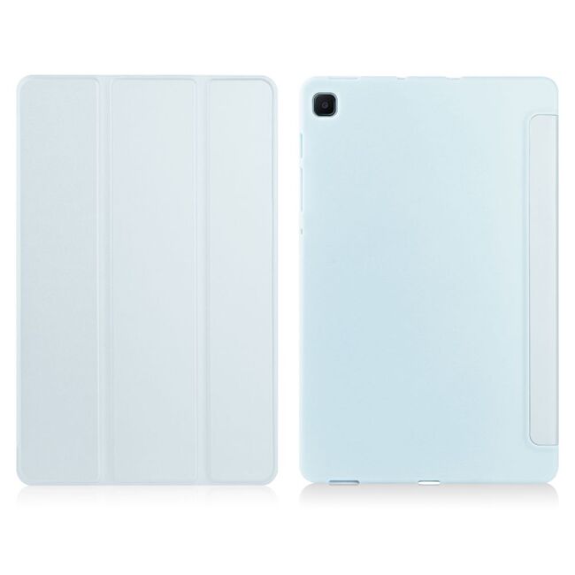 Husa Smartcase Galaxy Tab S6 Lite 10.4 inch P610/P615 Albastru Deschis