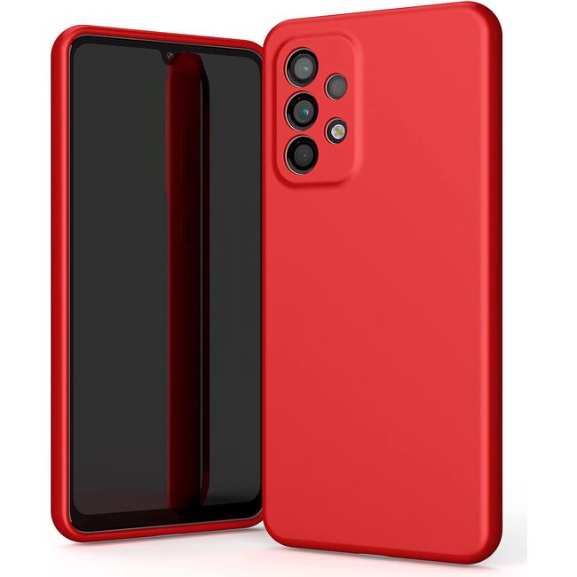Husa Samsung Galaxy A33 5G Liquid Silicone, rosu