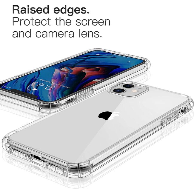 Husa pentru iPhone 11 Anti Shock 1.3mm Reinforced 4 corners (transparent)
