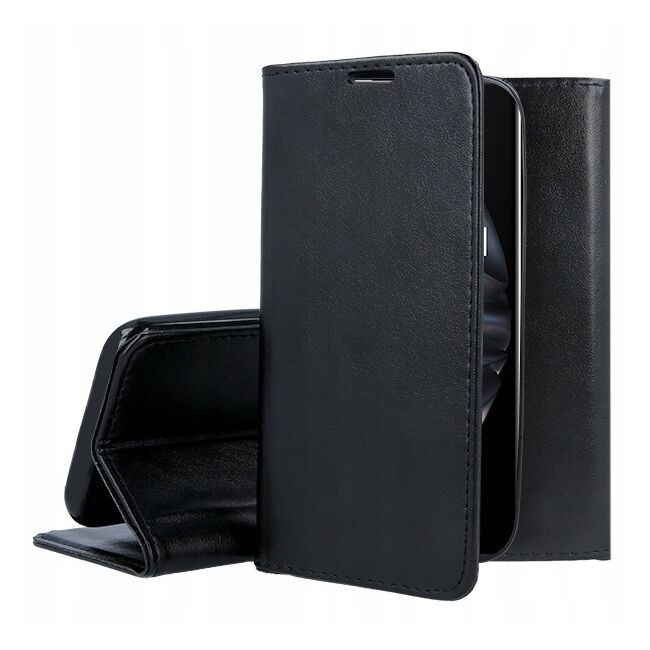 Husa Oppo A96 4G Wallet tip carte, negru