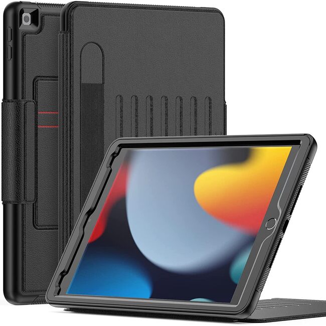 Husa iPad 9/8/7 2021/2020/2019 10.2 inch ProCase Business, negru