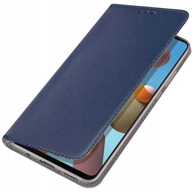 Husa pentru Samsung Galaxy A12 ProCase Wallet tip carte, navy blue