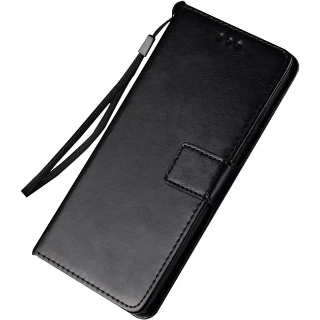 Husa pentru Oppo A77, A57s 5G Wallet Premium tip carte, negru