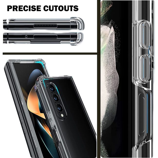 Husa pentru Samsung Galaxy Z Fold 4 Anti-Shock 1.5mm, transparent
