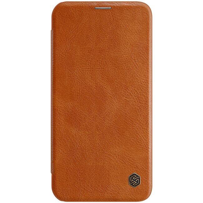 Husa iphone 13, qin leather pro case, nillkin - maro