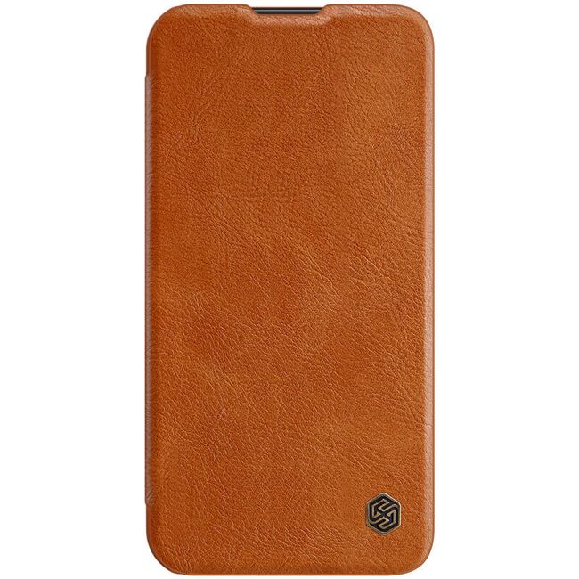 Husa iphone 13 pro max, qin leather pro case, nillkin - maro