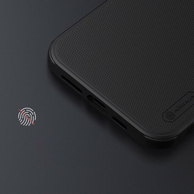 Husa iphone 13 pro max, super frosted shield pro, nillkin - albastru