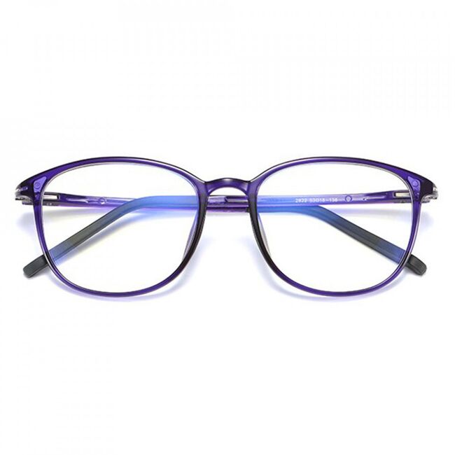 Ochelari calculator unisex protectie lumina albastra, techsuit (f2822) - purple