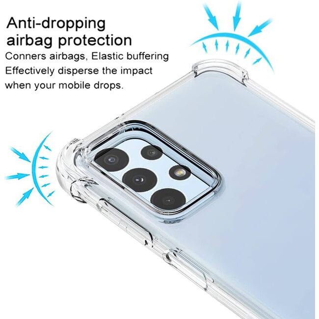 Husa pentru Samsung Galaxy A23 5G sau 4G Anti-Shock 1.5mm, transparent