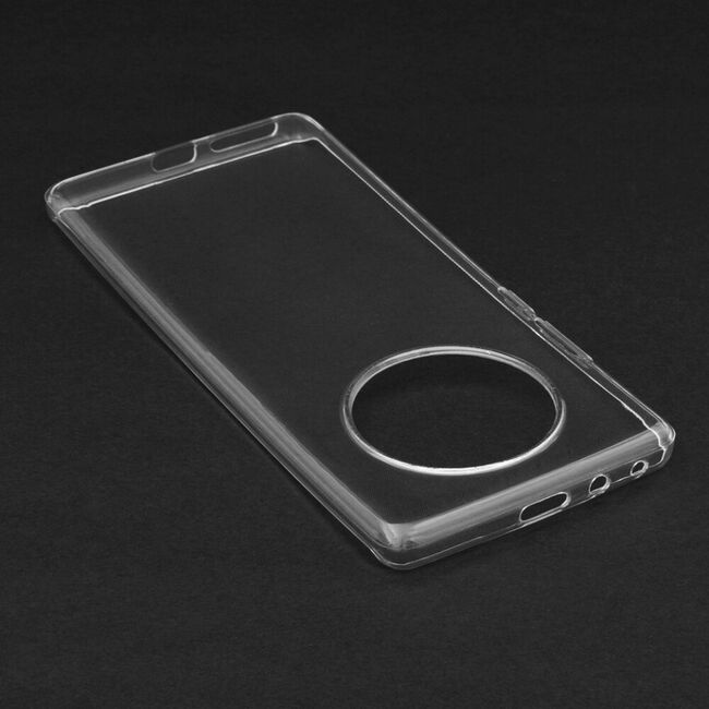 Husa huawei mate 40 pro, din silicon tpu slim, techsuit - transparent