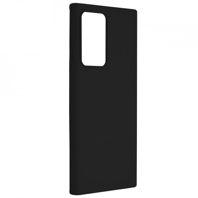 Husa samsung galaxy note 20 ultra din silicon moale, techsuit soft edge - negru