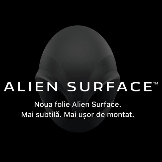 Folie huawei mate 40 pro, regenerabila + case friendly, alien surface - transparent
