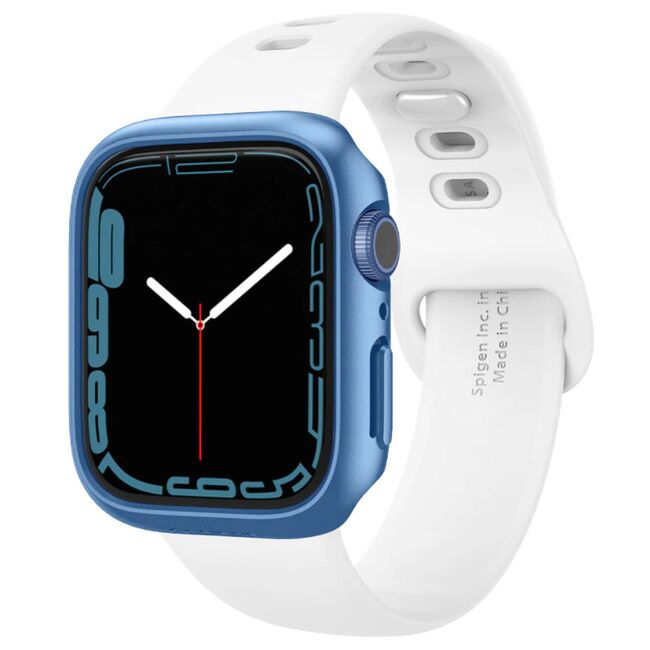 Carcasa Apple Watch 7 / 8 41mm Spigen Thin Fit - Blue