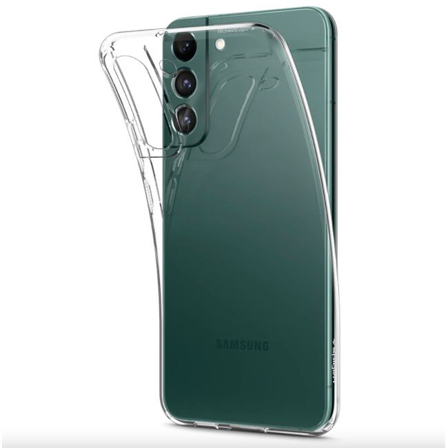Husa samsung galaxy s22 plus, liquid crystal spigen - clear