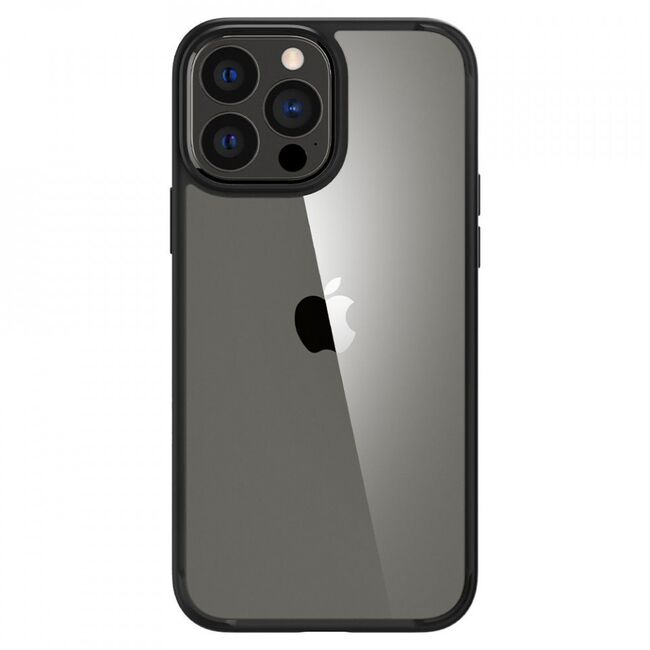 Husa iphone 13 pro, spigen ultra hybrid - matte black