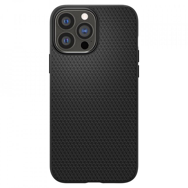 Husa iphone 13 pro max, spigen liquid air - matte black