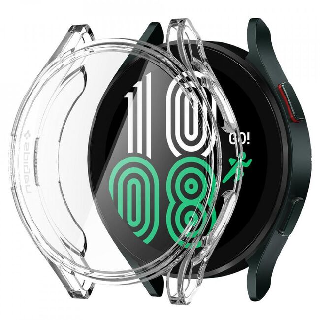 Husa samsung galaxy watch 4 (44mm), ultra hybrid spigen - clear