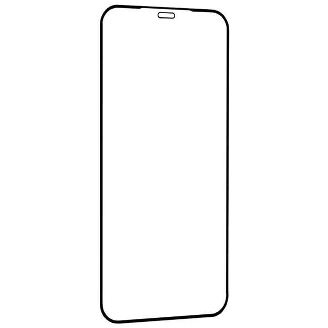 Folie de sticla iphone 12 pro max, 2.5d fullglue lito - negru