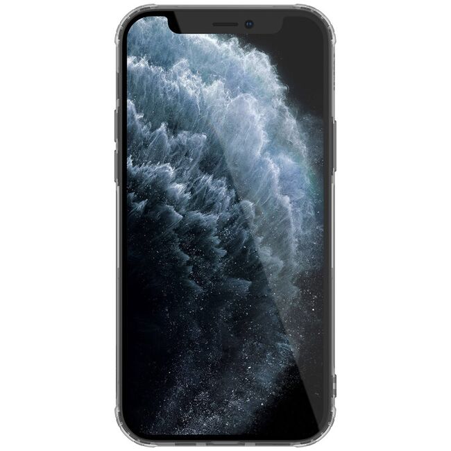 Husa iphone 12 pro max, nature tpu, nillkin - transparent