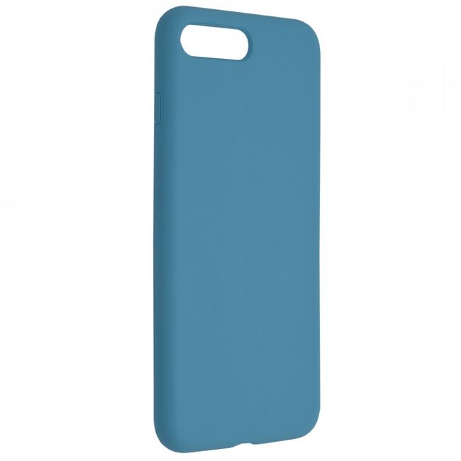 Husa iphone 7 plus / 8 plus din silicon moale, techsuit soft edge - denim blue
