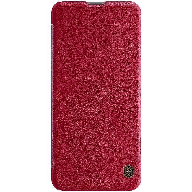 Husa samsung galaxy s21 plus, qin leather case, nillkin - rosu