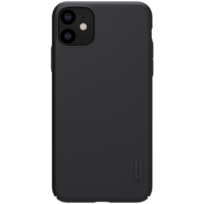 Husa iphone 11, super frosted shield, nillkin - negru