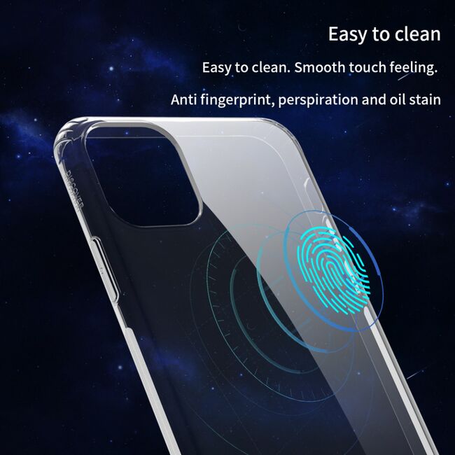 Husa iphone 11 pro max, nature tpu case, nillkin - transparent