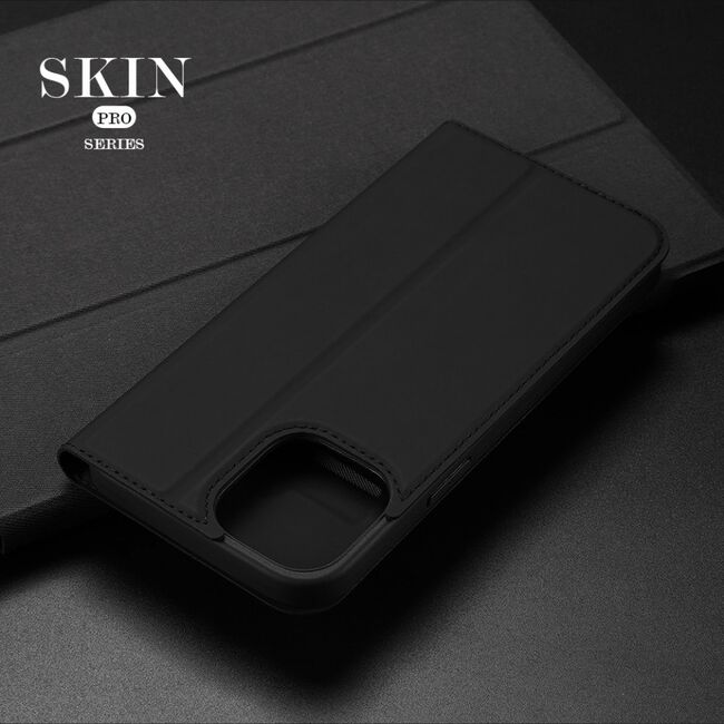 Husa iphone 11 pro max tip carte, skin pro dux ducis - negru