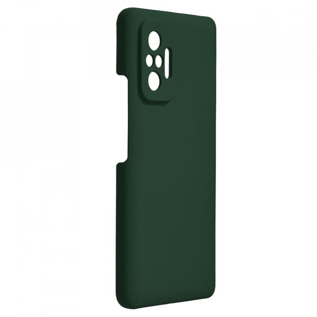 Husa xiaomi redmi note 10 pro din silicon moale, techsuit soft edge - dark green