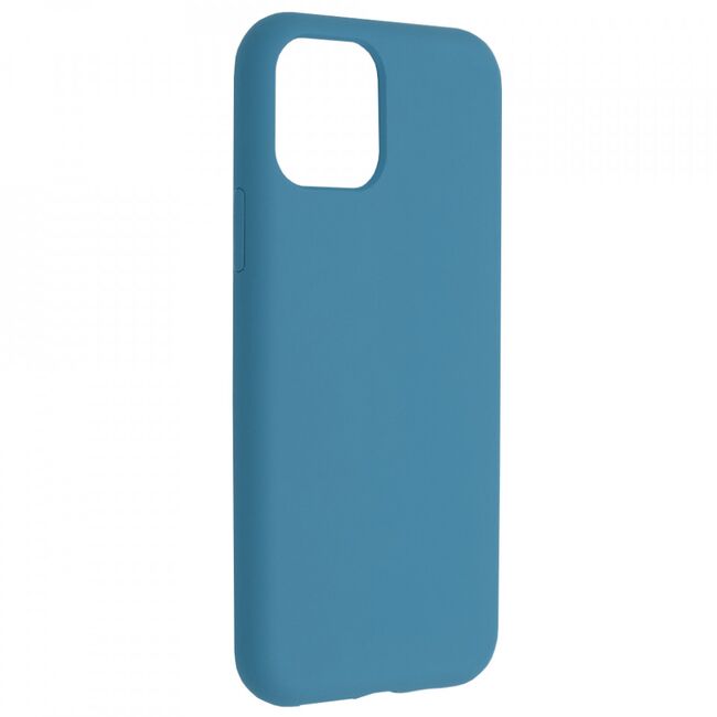 Husa iphone 11 pro din silicon moale, techsuit soft edge - denim blue