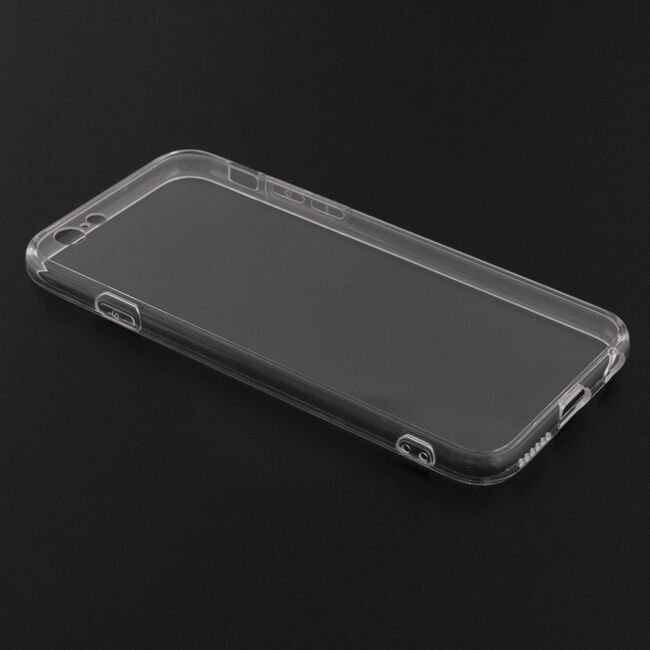 Husa iphone 6 / 6s, din silicon tpu slim, techsuit - transparent