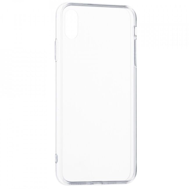 Husa iphone xs max, din silicon tpu slim, techsuit - transparent