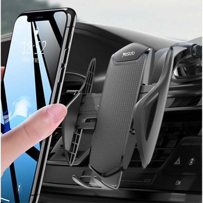 Suport telefon auto cu ventuza pentru bord / parbriz Yesido C99
