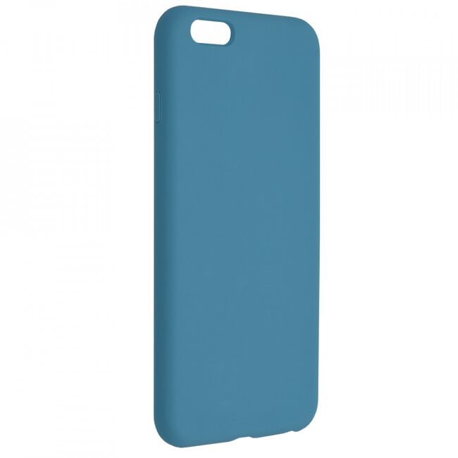 Husa iphone 6 plus din silicon moale, techsuit soft edge - denim blue