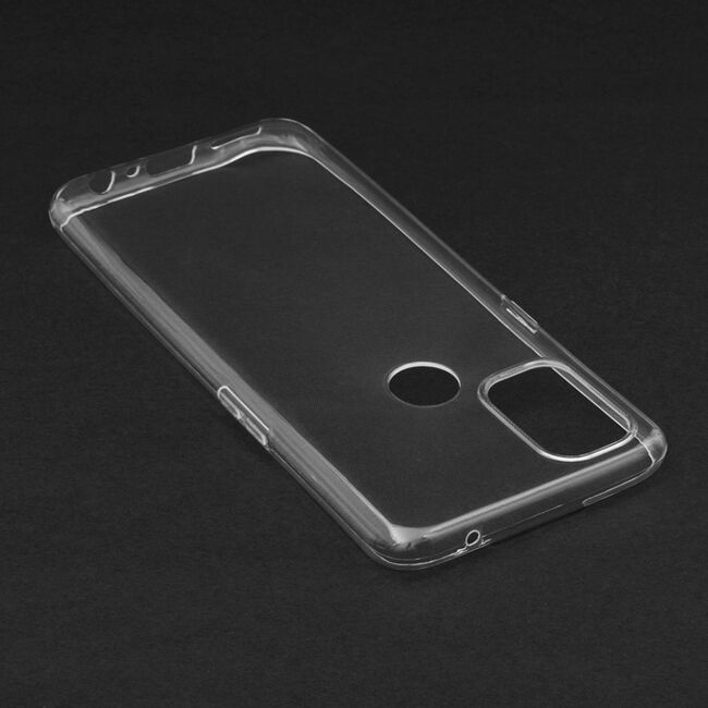 Husa oneplus nord n10 5g, din silicon tpu slim, techsuit - transparent