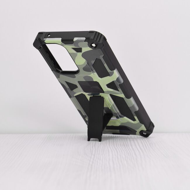 Husa samsung galaxy a73 5g, blazor series, techsuit - camo lime