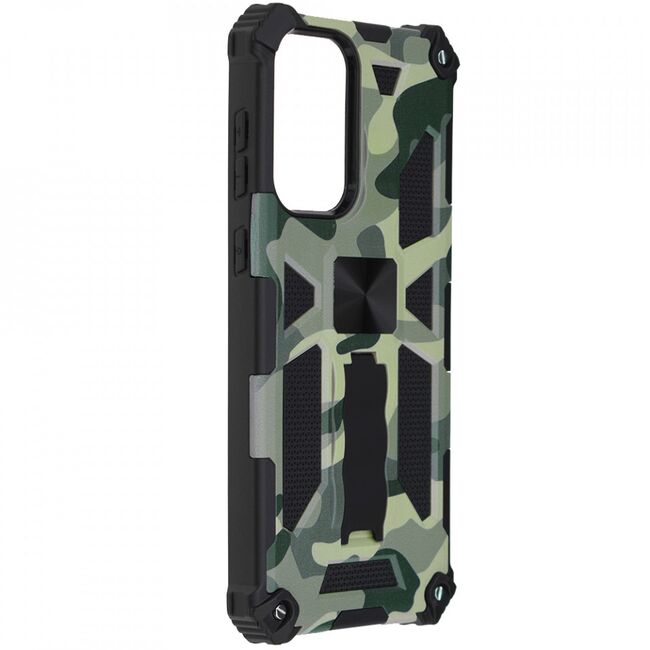 Husa samsung galaxy a73 5g, blazor series, techsuit - camo lime