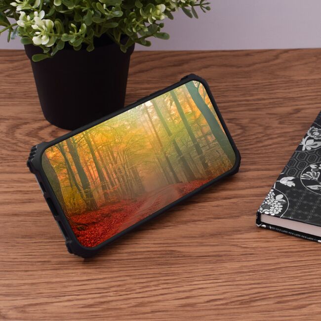 Husa samsung galaxy a73 5g, blazor series, techsuit - camo lime