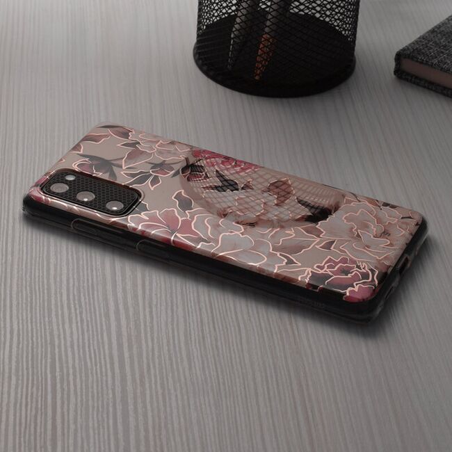 Husa motorola moto g60 marble series, techsuit - mary berry nude