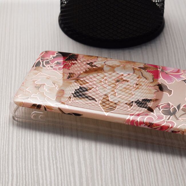 Husa motorola moto g60 marble series, techsuit - mary berry nude