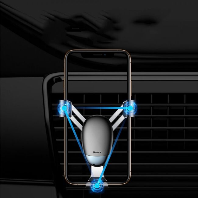 Suport telefon auto grila ventilatie Baseus, SUYL-G01, negru