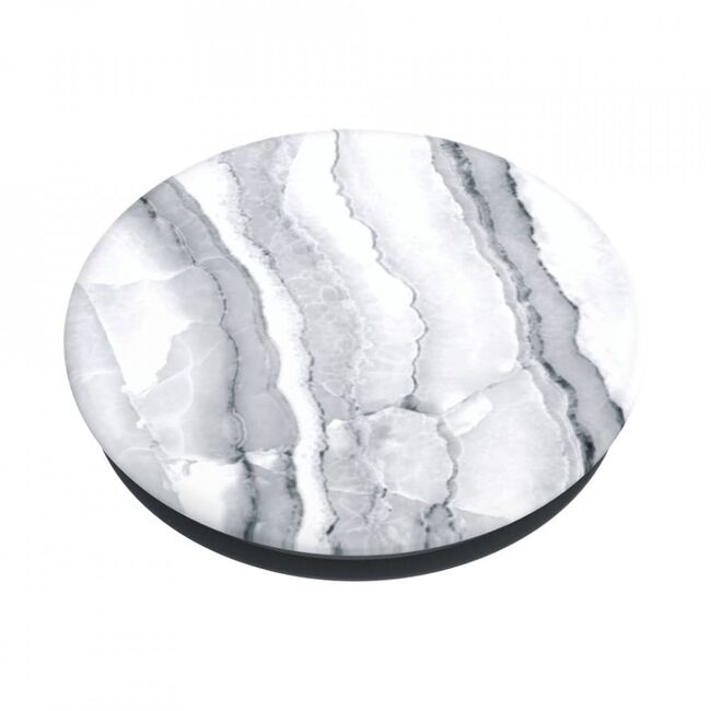 Popsockets original, suport cu diverse functii - white granite