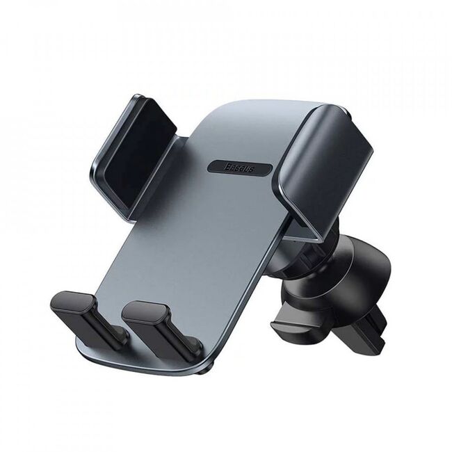 Suport telefon auto ventilatie, bord Baseus, cenusiu, SUYK010014