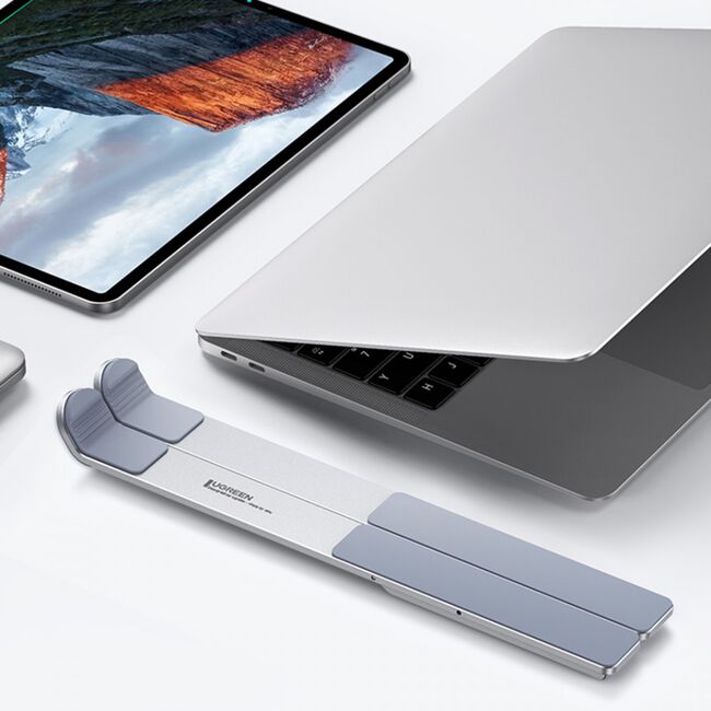 Suport laptop pentru birou, reglabil Ugreen, argintiu, 40289