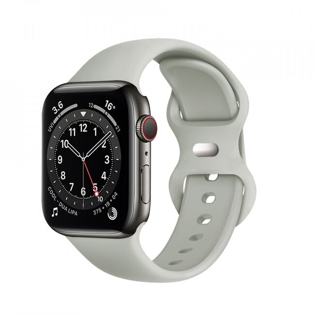 Curea Techsuit - Watchband (W031) - Apple Watch 1 / 2 / 3 / 4 / 5 / 6 / 7 / 8 / SE (38mm / 40 mm / 41 mm) - Gray