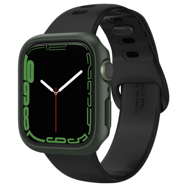 Carcasa Apple Watch 7 / 8 45mm Spigen Thin Fit - Military Green