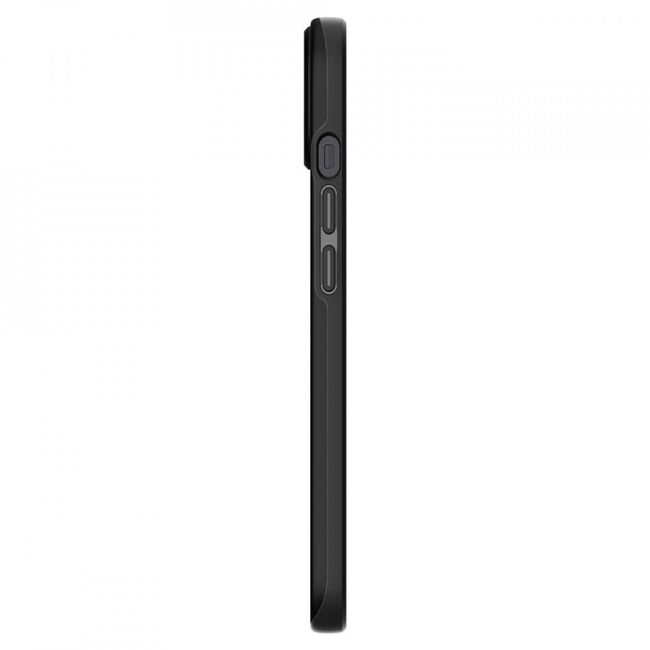 Husa iphone 13, thin fit spigen - negru