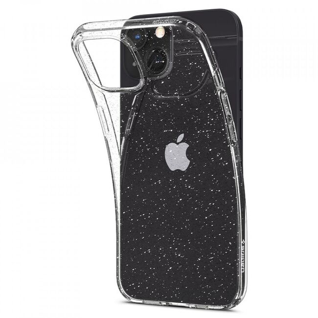 Husa iphone 13 mini, spigen liquid crystal - glitter crystal