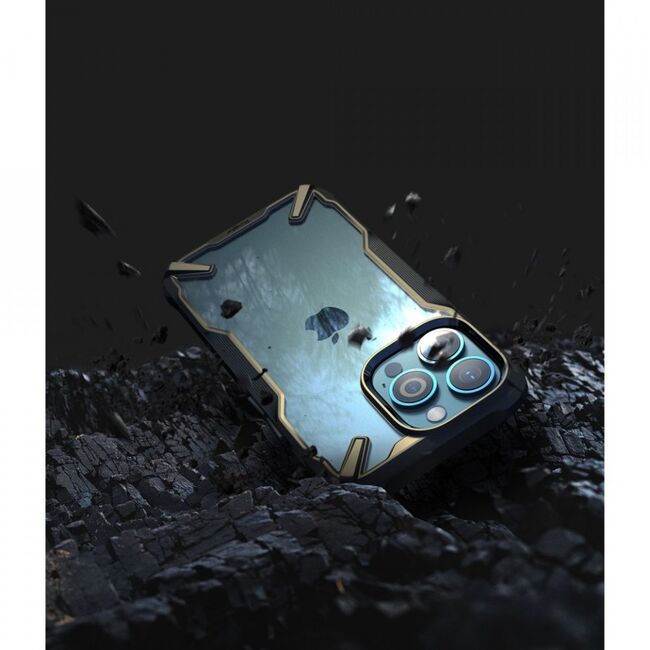 Husa iphone 13 pro max ringke fusion x - negru